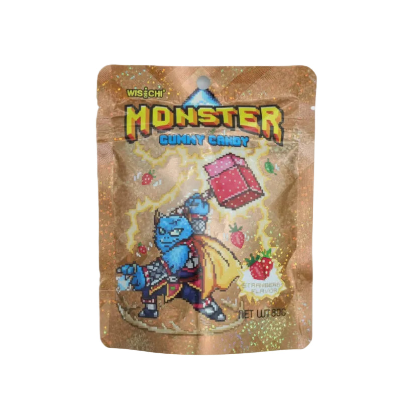 Monster Coated Gummy Strawberry