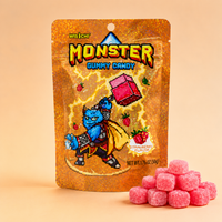 Monster Coated Gummy Strawberry