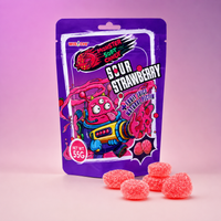 Monster Gummies Sour Strawberry