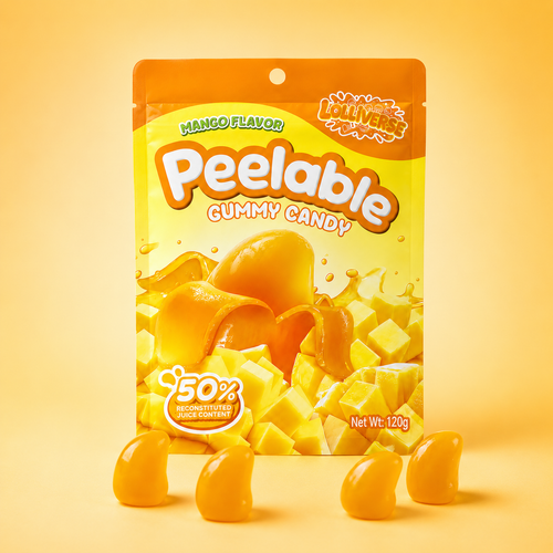 Peelable Gummy Candy – Mango