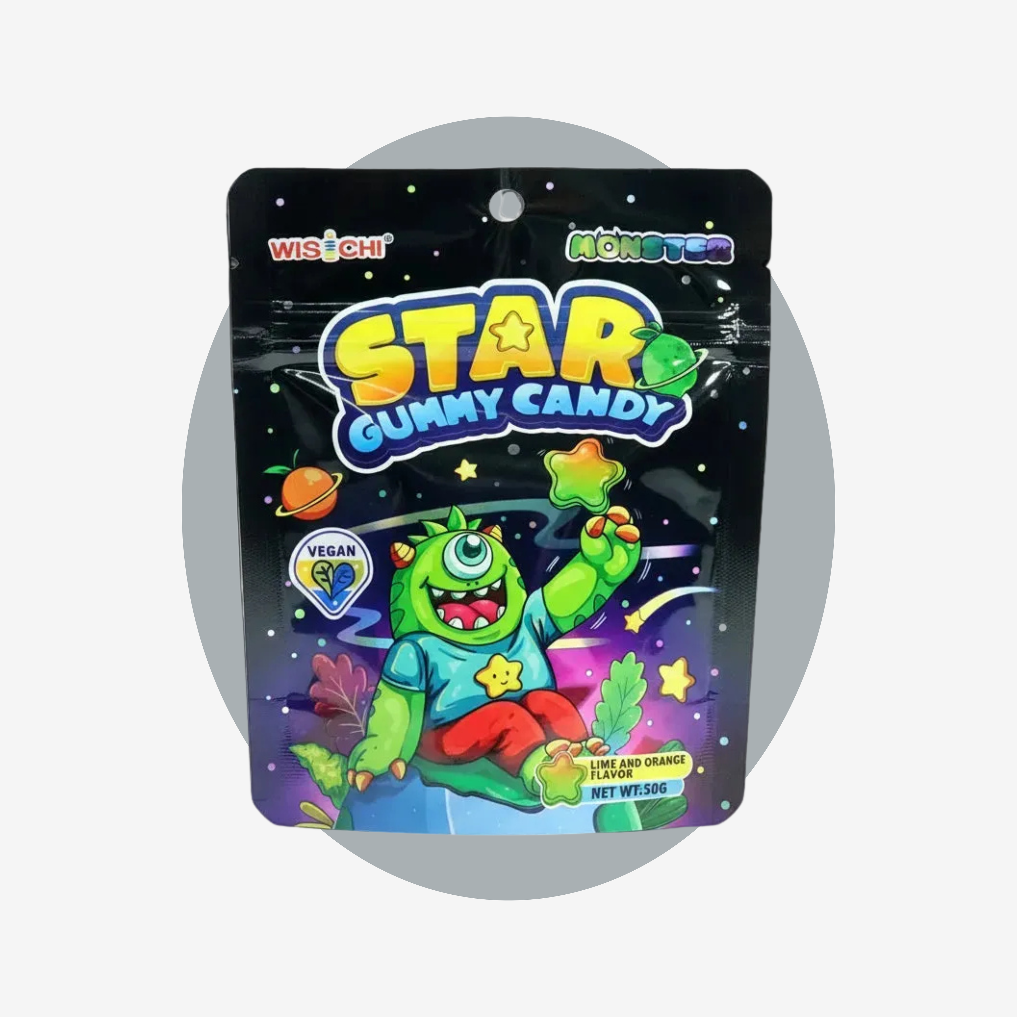 Monster Star Gummy Lime & Orange