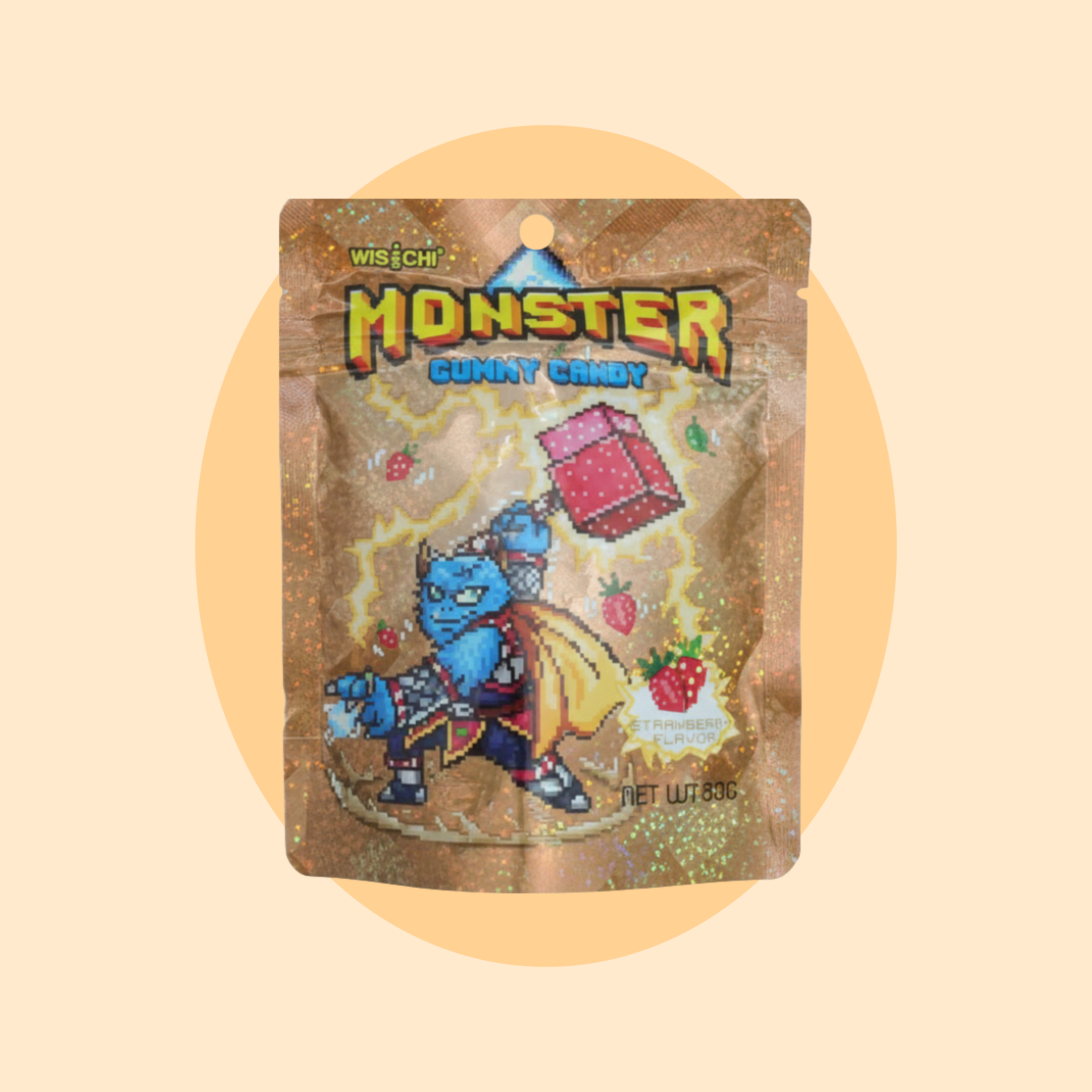 Monster Coated Gummy Strawberry
