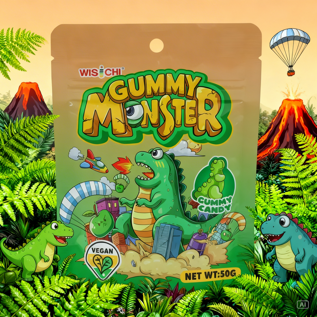 Monster Dinosaur Gummy Apple