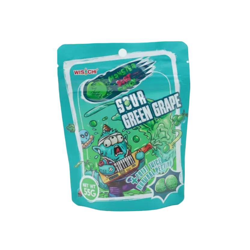 Monster Gummies Sour Green Grape